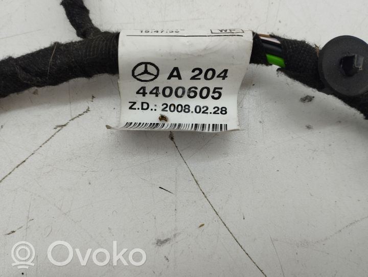 Mercedes-Benz C W204 Wiązka przewodów drzwi przednich A2044400605