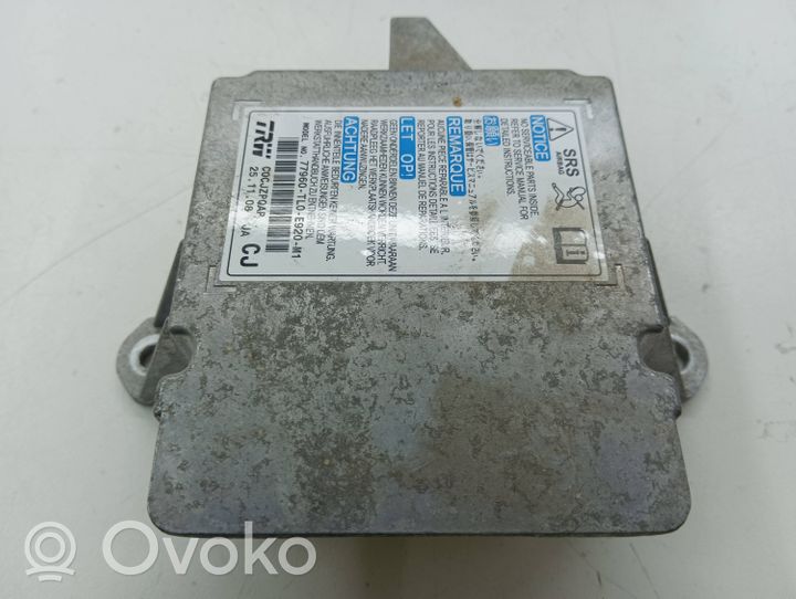 Honda Accord Module de contrôle airbag 77960TL0E920M1