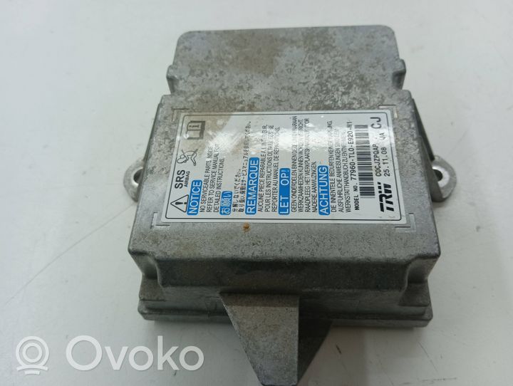 Honda Accord Module de contrôle airbag 77960TL0E920M1