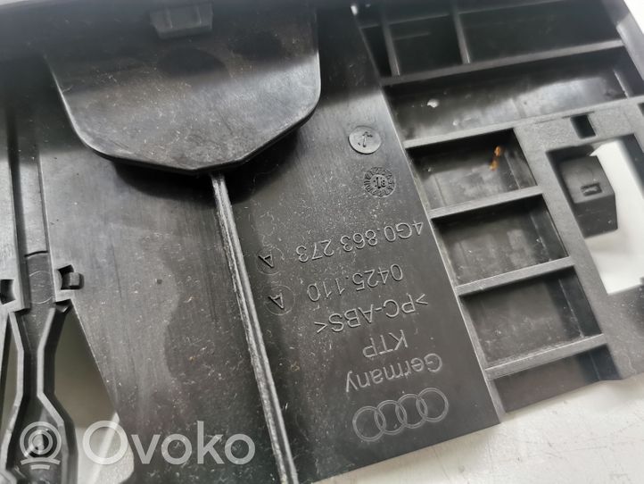 Audi A6 S6 C7 4G Consolle centrale del vano portaoggetti 4G0863273