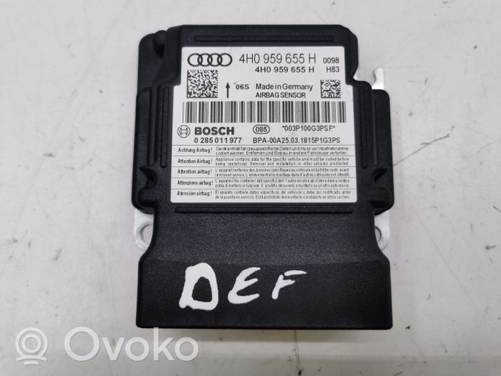 Audi A6 S6 C7 4G Oro pagalvių valdymo blokas 4H0959655H