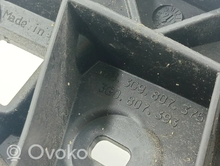 Volkswagen PASSAT B8 Uchwyt / Mocowanie zderzaka tylnego 3G0807393