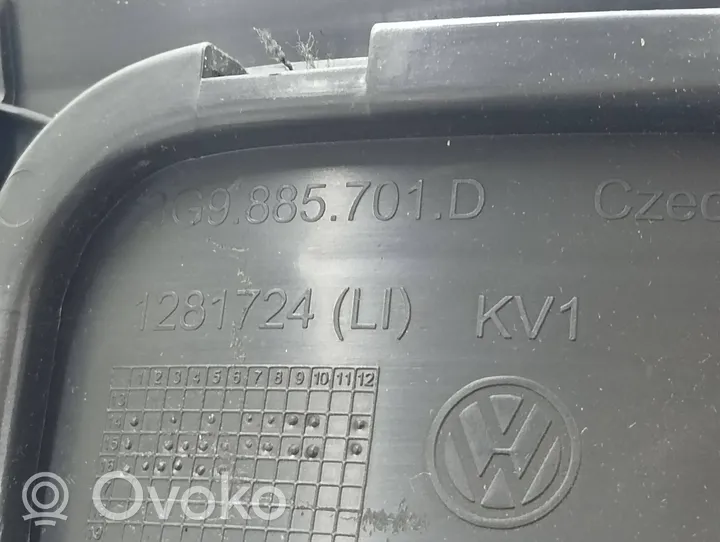 Volkswagen PASSAT B8 Osłona górna fotela tylnego 3G9885701D
