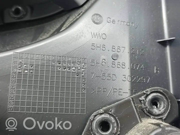 Volkswagen Golf VIII Apšuvums aizmugurējām durvīm 5H6867212