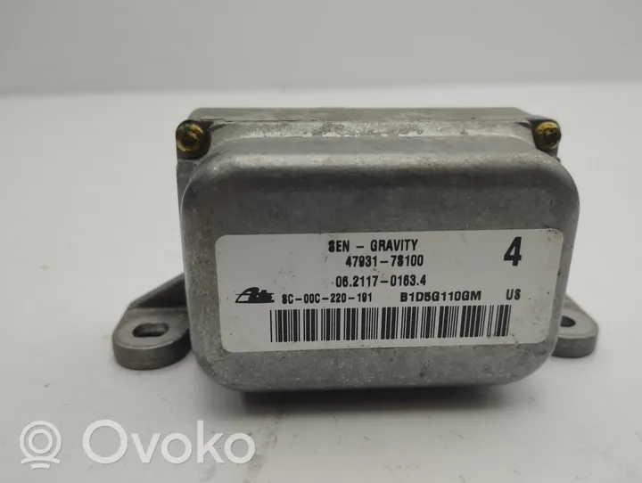 Infiniti FX Acceleration sensor 47930CG180