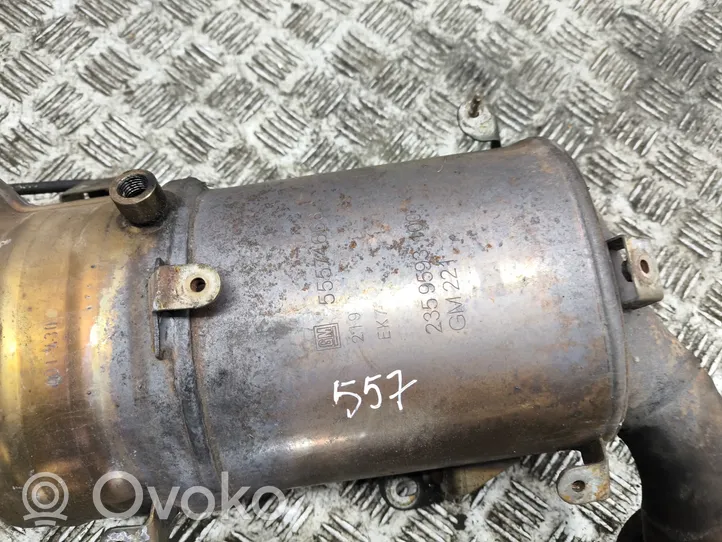 Opel Zafira C Catalyst/FAP/DPF particulate filter 55574666