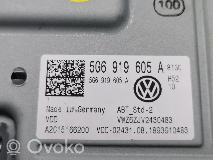 Volkswagen T-Roc Monitori/näyttö/pieni näyttö 5G6919605A