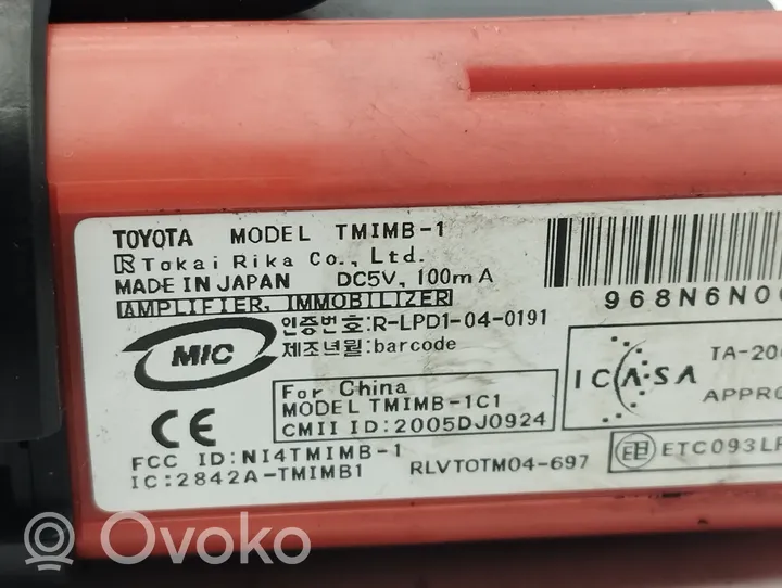 Toyota RAV 4 (XA30) Bouton poussoir de démarrage du moteur TMIMB1