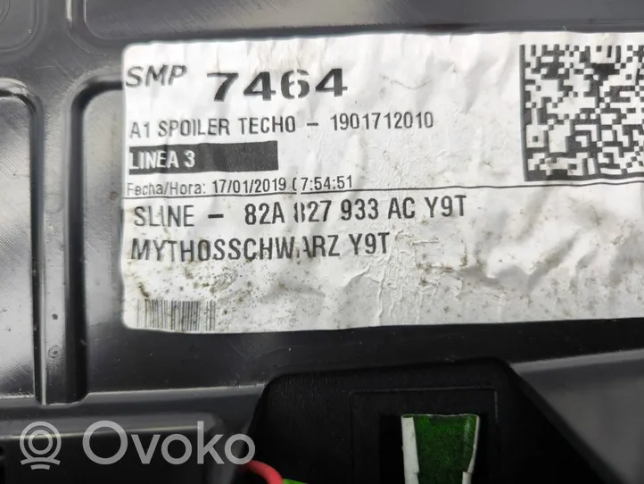 Audi A1 Takaluukun/tavaratilan spoileri 82A827933AC