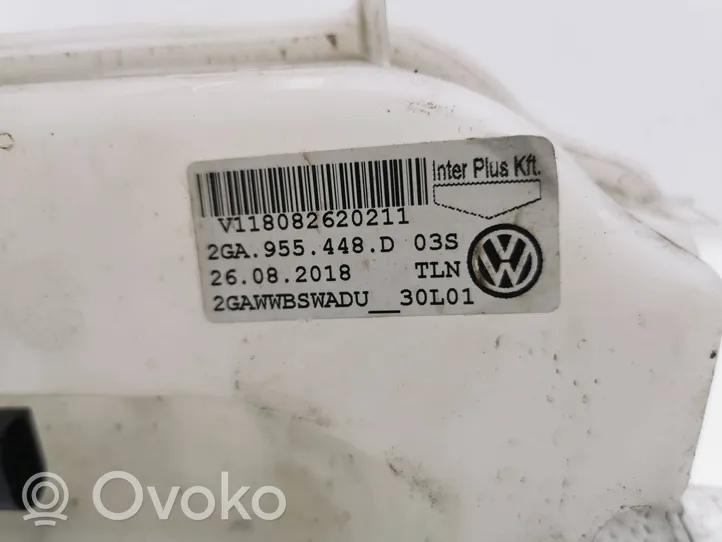 Volkswagen T-Roc Zbiornik płynu do spryskiwaczy szyby przedniej / czołowej 2GA955448D