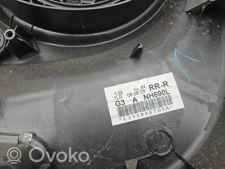 Honda Accord Garniture panneau de porte arrière 83700TL0G0156