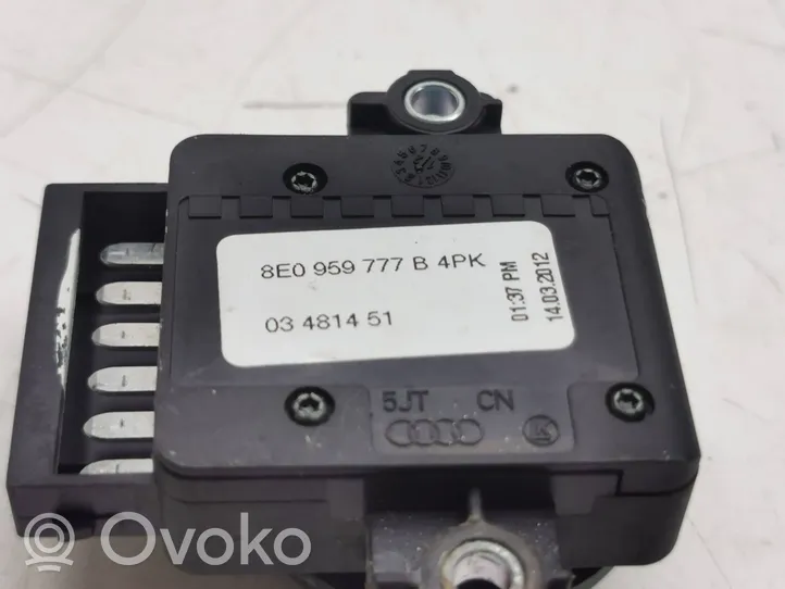 Audi A7 S7 4G Sēdekļu regulēšanas slēdzis (-i) 8E0959777B