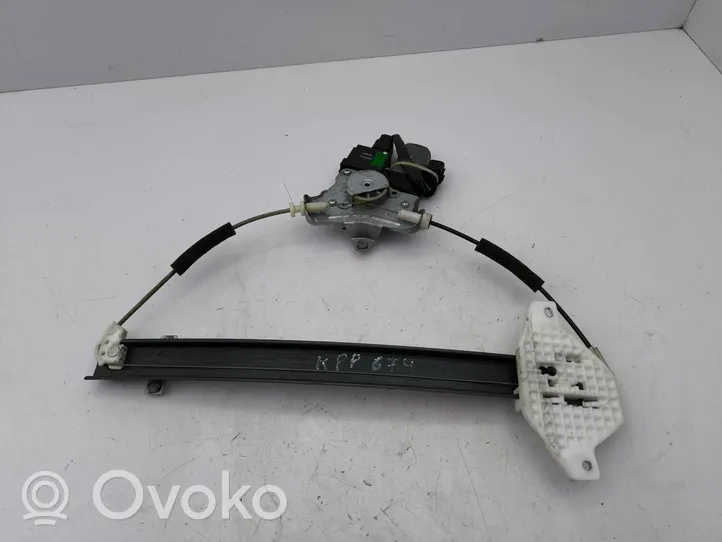 Opel Antara Front door window regulator with motor 20872599