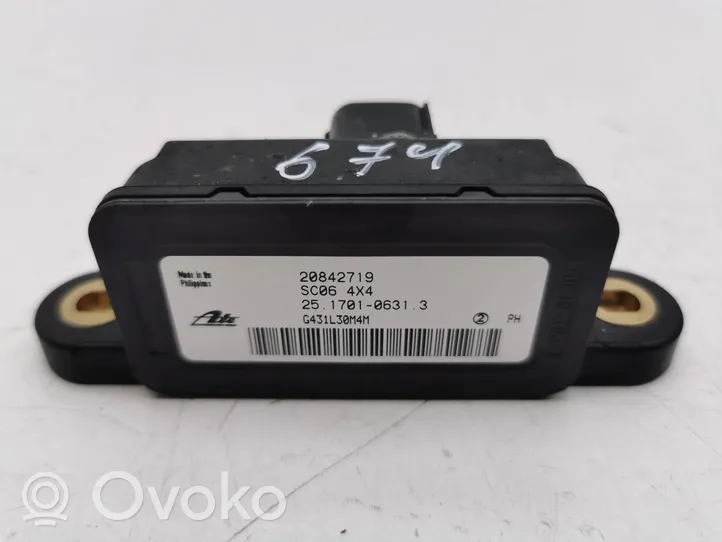 Opel Antara ESP (stability system) control unit 20842719