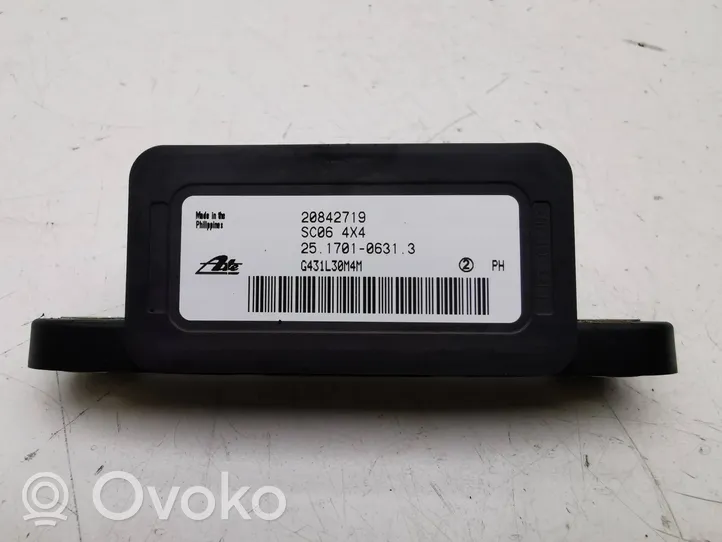 Opel Antara ESP (stability system) control unit 20842719