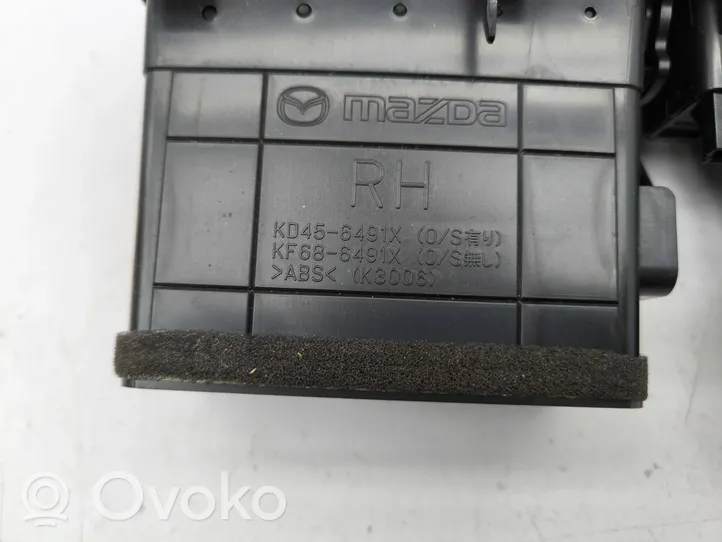 Mazda CX-5 Dash center air vent grill KD456491X