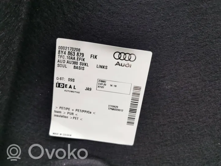 Audi A3 8Y Tavaratilan sivuverhoilu 8Y4863879