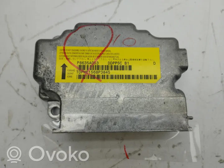 Citroen C-Crosser Gaisa spilvenu vadības bloks P8635A053