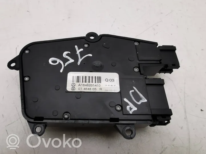 Mercedes-Benz ML W164 Interruttore di controllo del sedile A1648201410