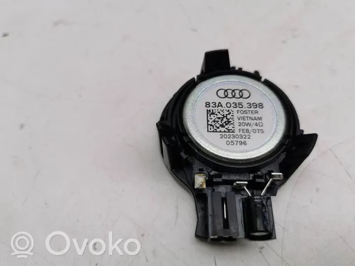 Audi A3 8Y Głośnik wysokotonowy drzwi przednich 83A035398