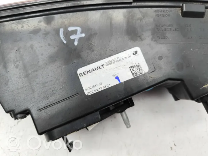 Renault Megane E-Tech Lampy tylnej klapy bagażnika 265553457R