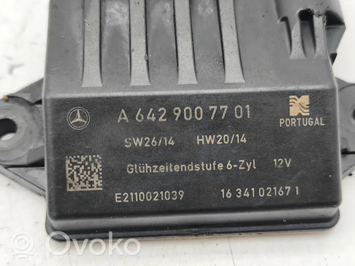 Mercedes-Benz ML W164 Relè preriscaldamento candelette A6429007701