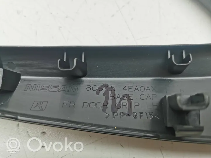 Nissan Qashqai Obudowa klamki wewnętrznej drzwi przednich 809452EA0AX