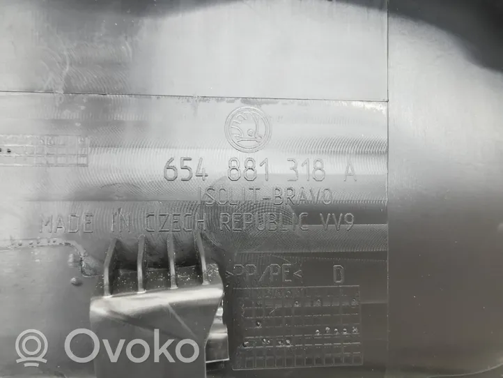 Skoda Octavia Mk4 Poszycie fotela 654881318A
