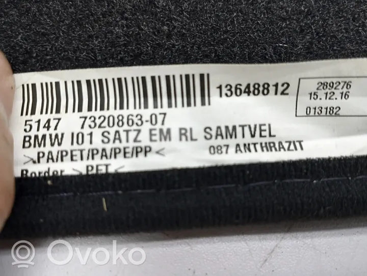 BMW i3 Wykładzina podłogowa przednia 7320863