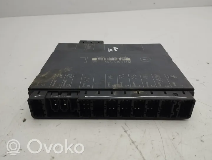 Mercedes-Benz S W220 Seat control module 2208201185