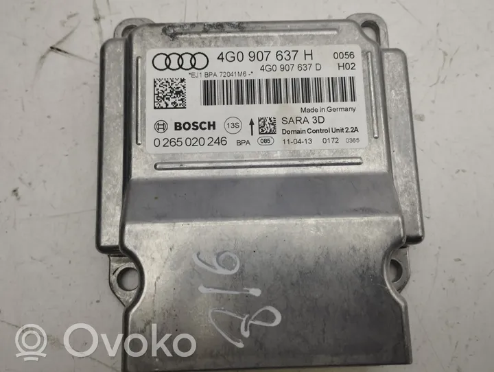 Audi A7 S7 4G Centralina ESP (controllo elettronico della stabilità) 4G0907637H