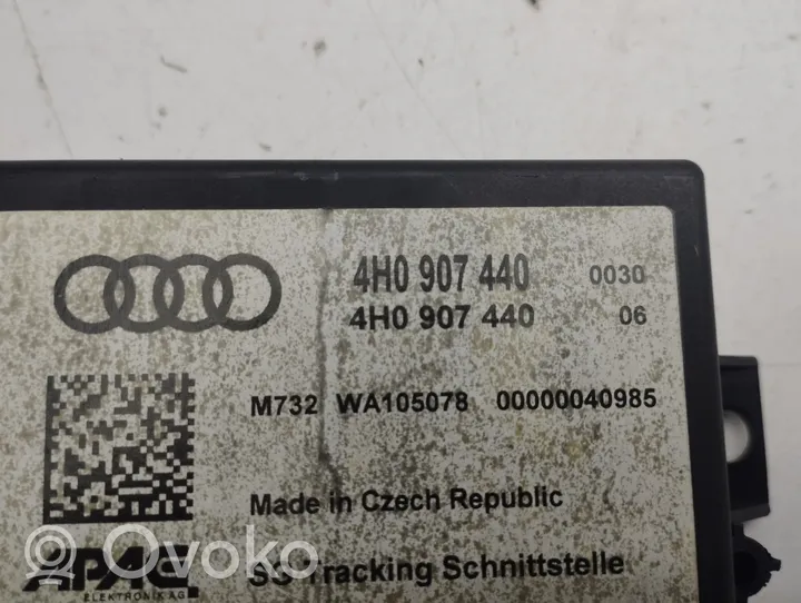 Audi A7 S7 4G Centralina/modulo navigatore GPS 4H0907440