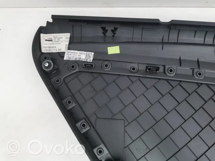 Volkswagen T-Roc Takaoven verhoilu 2GA867212D