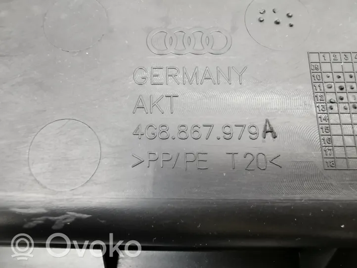 Audi A7 S7 4G Takaluukun alaosan verhoilu 4G8867979A