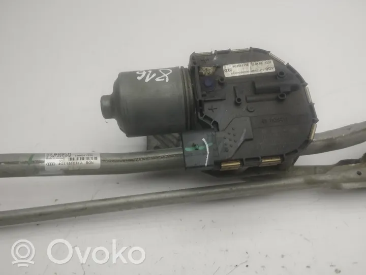 Audi A7 S7 4G Motor y varillaje del limpiaparabrisas delantero 4G2955119