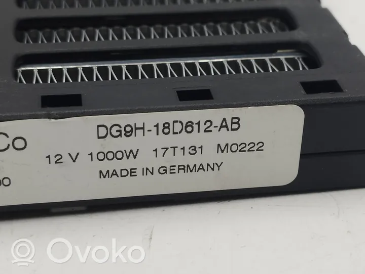 Ford Galaxy Sähköinen ohjaamon lämmittimen säteilylämmitin DG9H18D612AB