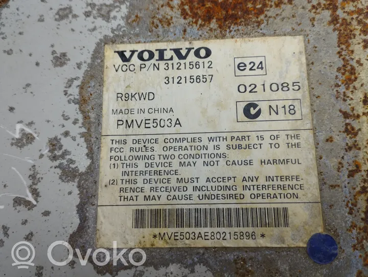 Volvo S80 Wzmacniacz audio 31215657