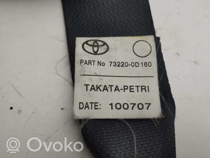 Toyota Yaris Etuistuimen turvavyö 732200D160