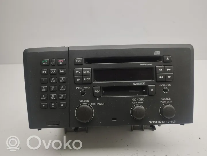 Volvo S60 Radio/CD/DVD/GPS-pääyksikkö 86511521