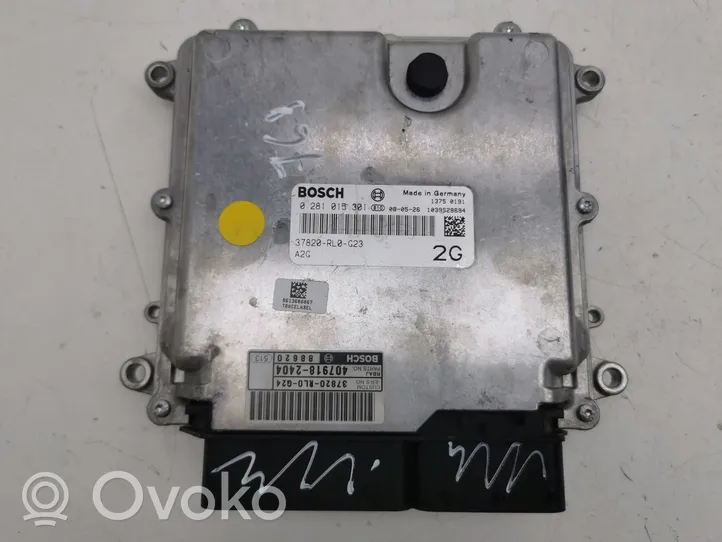 Honda Accord Calculateur moteur ECU 37820RL0G24