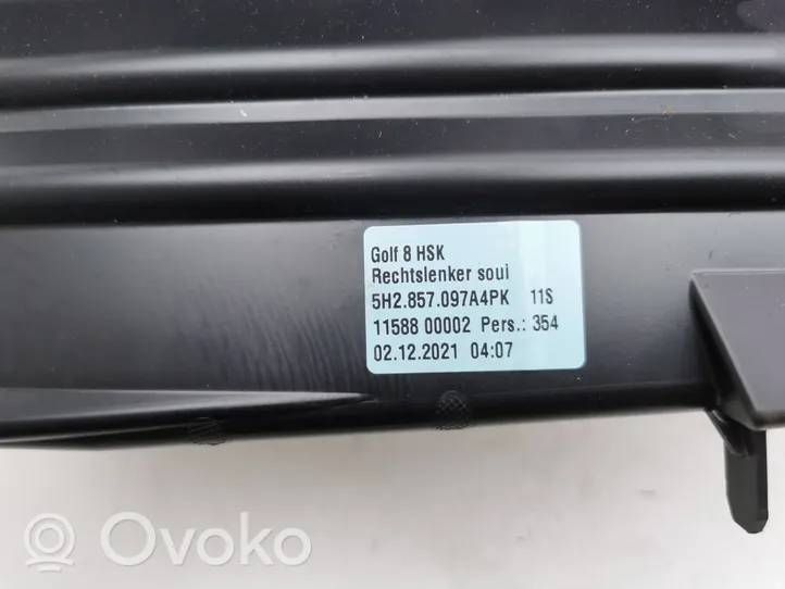 Volkswagen Golf VIII Hansikaslokero 5H2857097A4PK