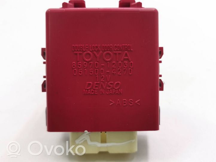 Toyota Auris E180 Unité de commande / module de verrouillage centralisé porte 8597012030