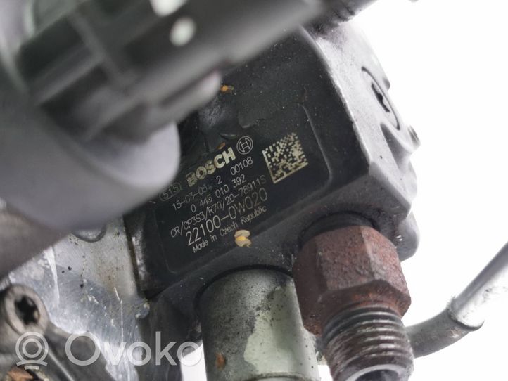 Toyota Auris E180 Pompa ad alta pressione dell’impianto di iniezione 221000W020