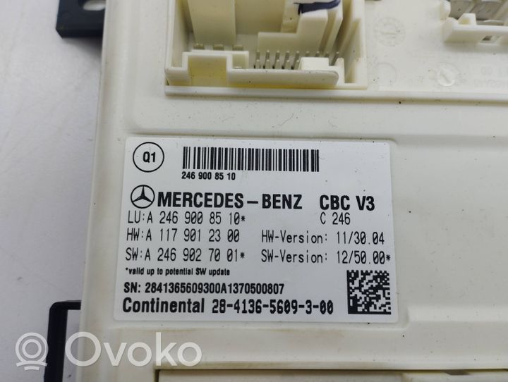 Mercedes-Benz B W246 W242 Moduł / Sterownik komfortu A2469008510