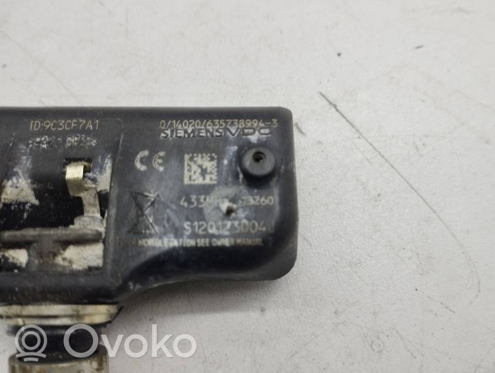 Citroen C5 Sensore di pressione dello pneumatico 9673198580