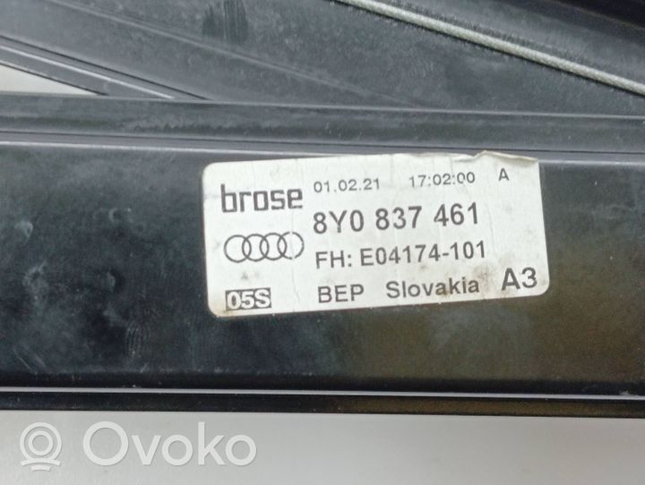 Audi A3 8Y Elektryczny podnośnik szyby drzwi przednich 8Y0837461