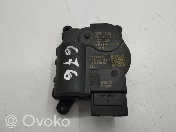 Audi A3 8Y Tuloilmaventtiilin käyttömoottori 2Q0907511