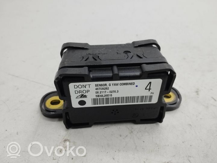 Peugeot 4007 ESP Drehratensensor Querbeschleunigungssensor 5B39L26E15