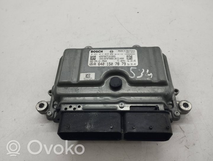 Mercedes-Benz B W245 Unidad de control/módulo del motor A6401507879