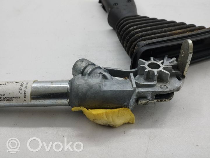 Nissan Qashqai Etuistuimen turvavyön solki R86843jd000